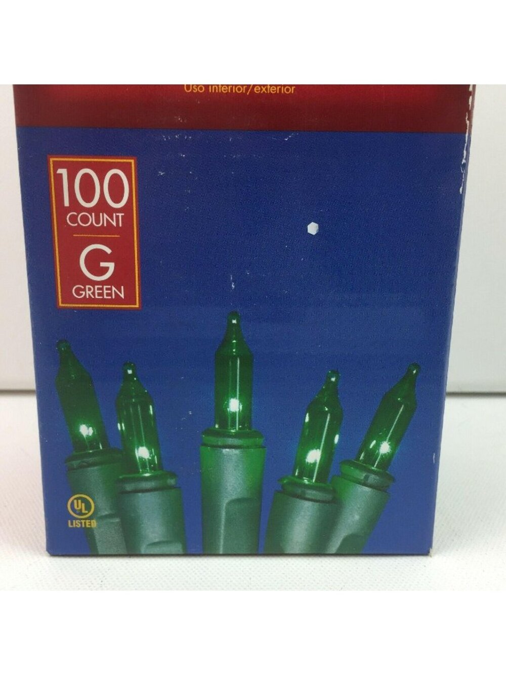 Holiday Living 100 Green Christmas Light Set Green Wire U04ZI24D
